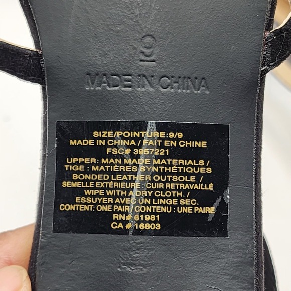 Animal Print Heels Womens 9 Pointed Toe Buckle Black Print Combo Used Elegant - Picture 3 of 9